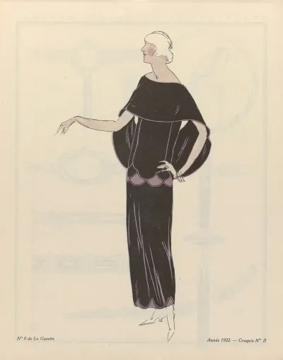 Gazette Du Bon Ton Croquis No 11