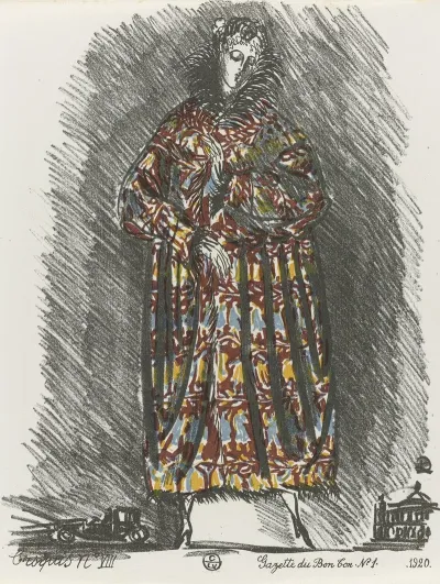 Gazette Du Bon Ton Croquis No Viii 2
