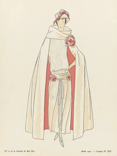 Gazette Du Bon Ton Croquis No Xiv