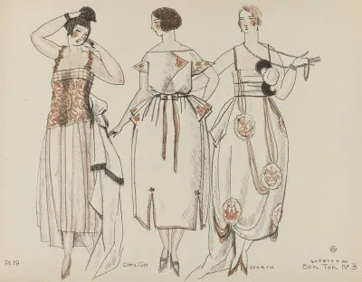 Gazette Du Bon Ton Doeuillet Worth