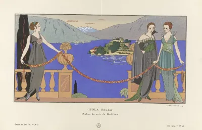 Gazette Du Bon Ton Isola Bella Robes Du Soir De Redfern