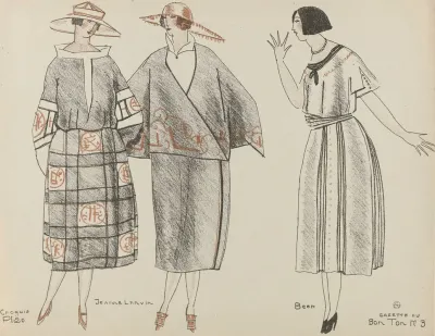Gazette Du Bon Ton Jeanne Lanvin Beer