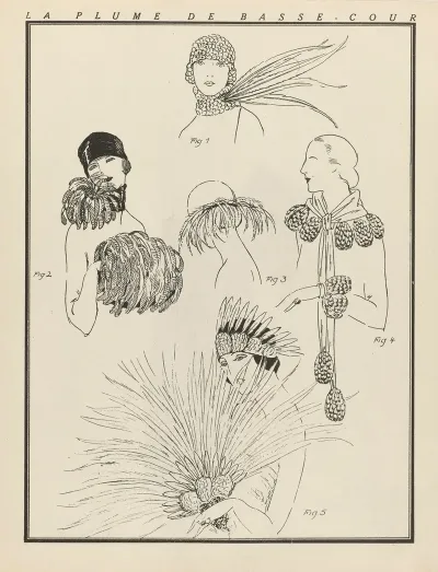 Gazette Du Bon Ton La Plume De Basse Cour