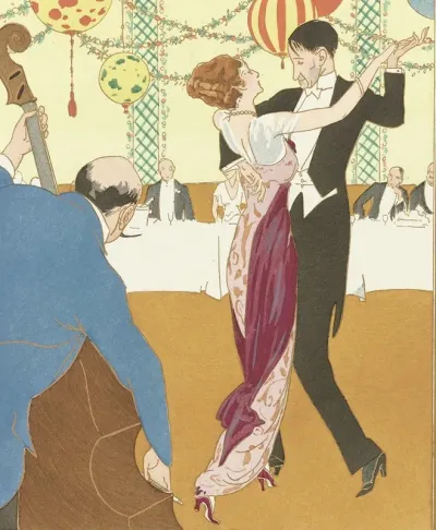 Gazette Du Bon Ton Le Frisson Nouveau Robe De Tango De Redfern