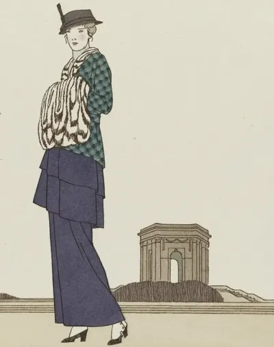 Gazette Du Bon Ton Le Jardin De Peyrou Costume Tailleur De Cheruit