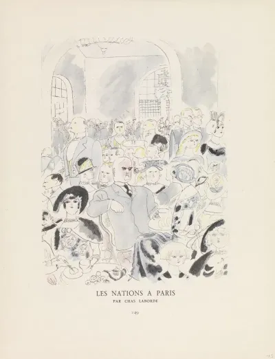 Gazette Du Bon Ton Les Nations A Paris