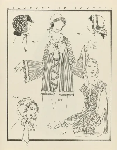 Gazette Du Bon Ton Liseuses Et Bonnets