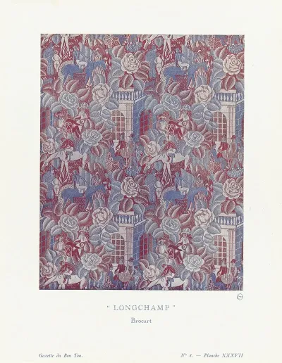 Gazette Du Bon Ton Longchamp Brocart