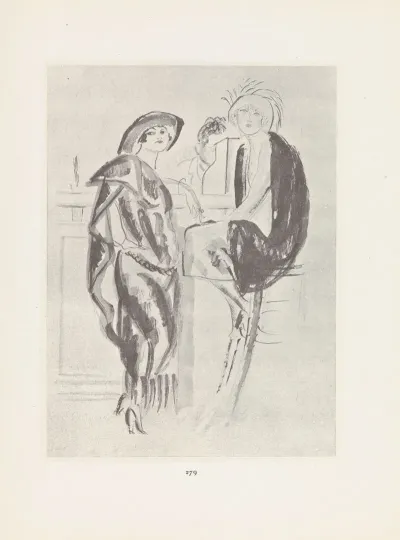 Gazette Du Bon Ton Two Women At A Bar