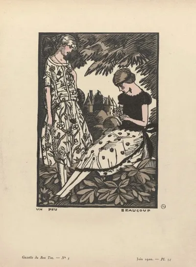 Gazette Du Bon Ton Un Peu Beaucoup