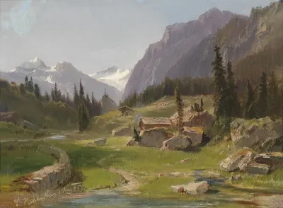 Gebirgslandschaft 5
