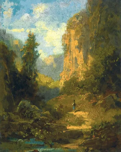Gebirgslandschaft Mountain Landscape
