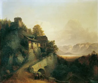 Gebirgsstrase In Tirol