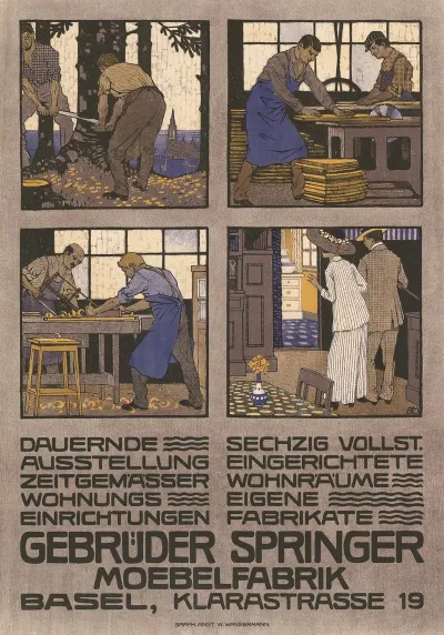 Gebruder Springer Mobelfabrik Basel Klarastrasse 19