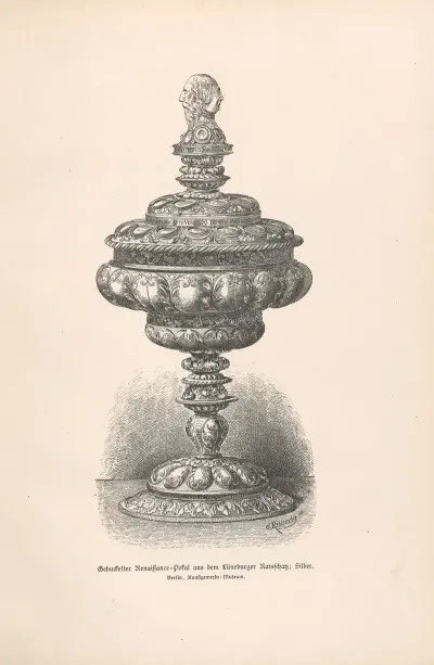 Gebuckelter Renaissance Pokal Aus Dem Luneburger Ratsschatz