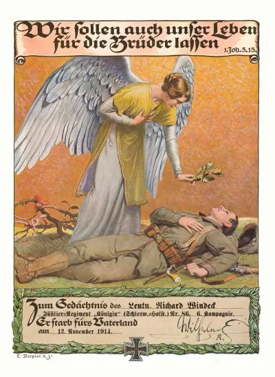 Gedenkblatt