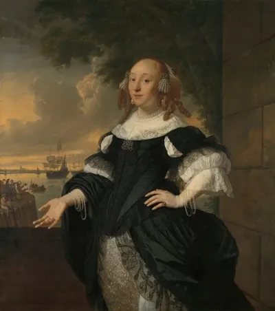 Geertruida Den Dubbelde 1647 84 Wife Of Aert Van Nes