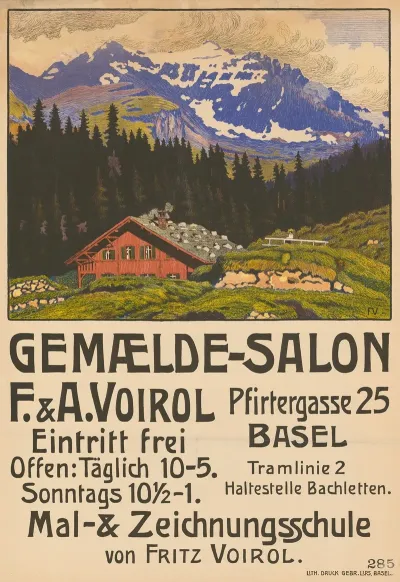 Gemaelde Salon F A Voirol Basel