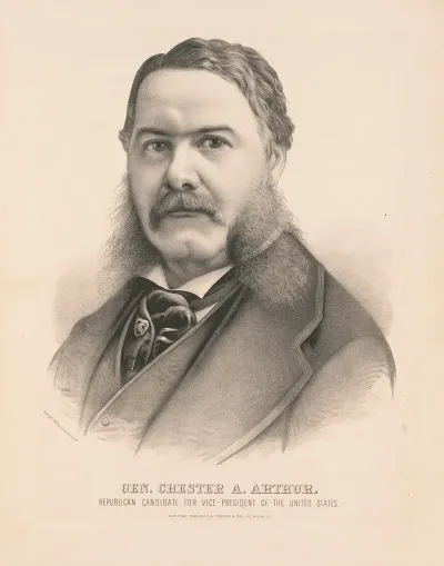 Gen Chester A Arthur Republican Candidate For Vice President Of The United States