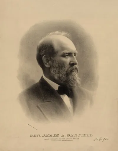 Gen James A Garfield 20th President Of The United States