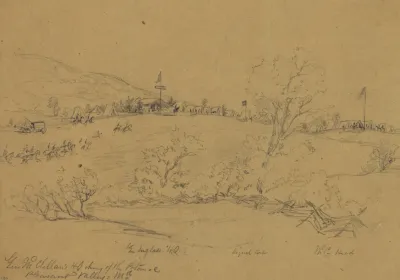 Gen Mcclellans Hq Army Of The Potomac Pleasant Valley Md