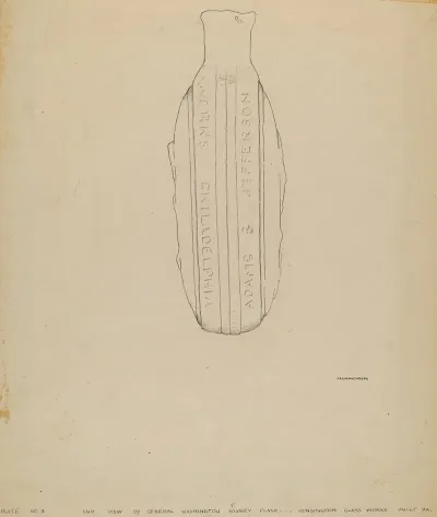 Gen Washington Flask