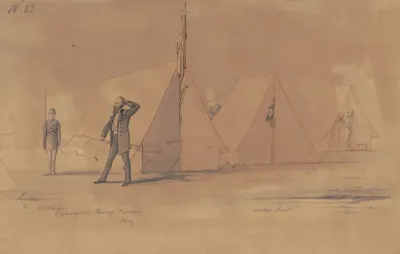 General August Willichs Headquarters Camp Nevin Kentucky