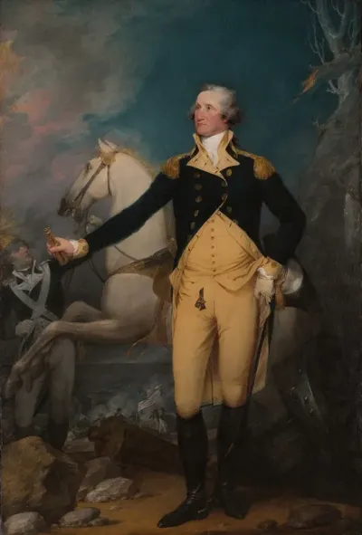 General George Washington At Trenton