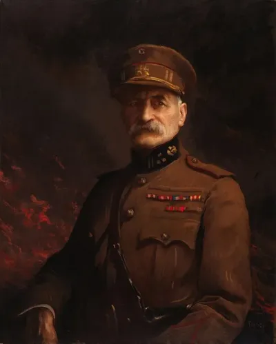 General Georges Leman Commander Of The Fortified Town Of Liege