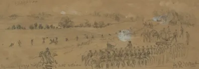 General Greggs Troops Getting Into Action