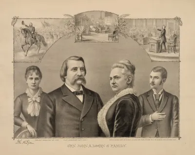 General John Alexander Logan Family