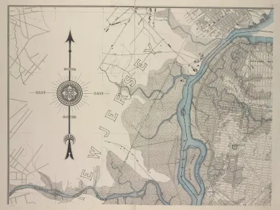 General Map Of The Borough Of Richmond Staten Island In The City Of New York