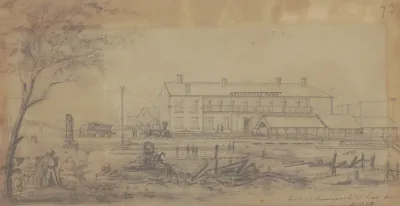 General Pierre Gustave Toutant Beauregards Headquarters Corinth Mississippi May 31 1862