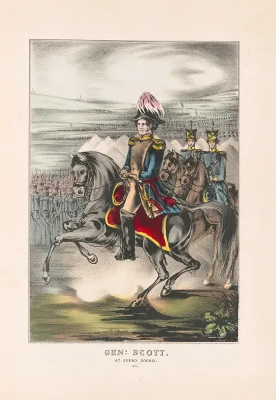 General Scott At Cerro Gordo