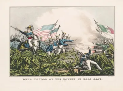 General Taylor At The Battle Of Palo Alto May 8th 1846