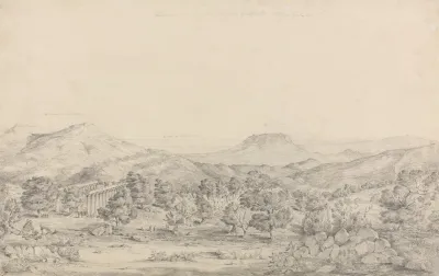 General View Of The Temple Of Apollo Epicurius At Bassai Phigalea
