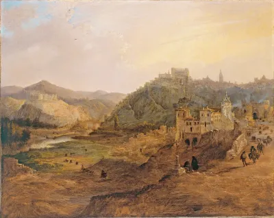 General View Of Toledo From The Cross Of The Canons