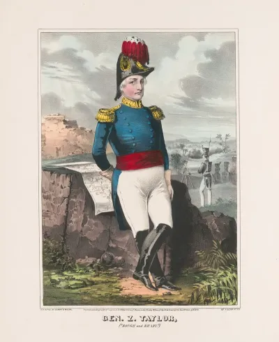 General Zachary Taylor Rough And Ready
