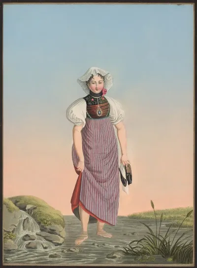 Genevieve Glutz De Hirsbrunnen Au Canton De Soleure Fille Unique Dun Riche Campagnard