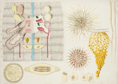 Genital Apparatus Of Lumbricus Agricola Phylum Annelida