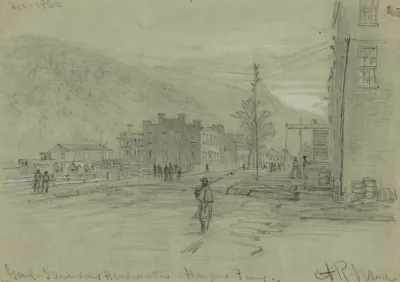 Genl Stevensons Headqurters Harpers Ferry