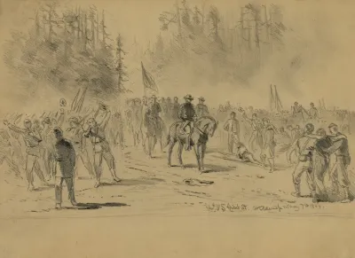 Genl U S Grant At Wilderness