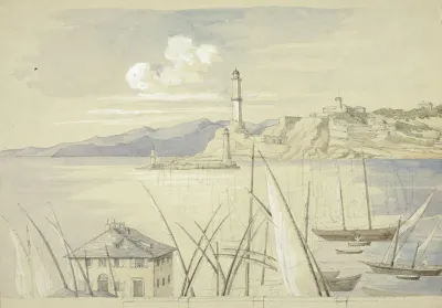 Genoa From The Croce Di Malta