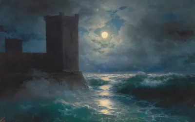 Genoese Towers In The Black Sea
