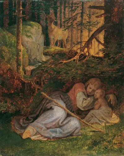 Genovevas Rest In The Forest