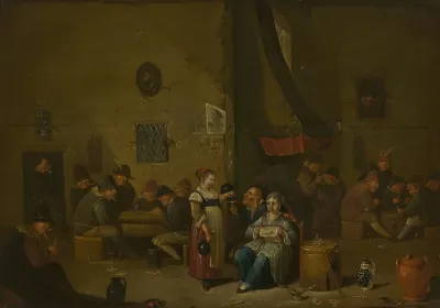 Genre Scene In A Tavern 2