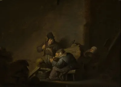 Genre Scene In An Interior