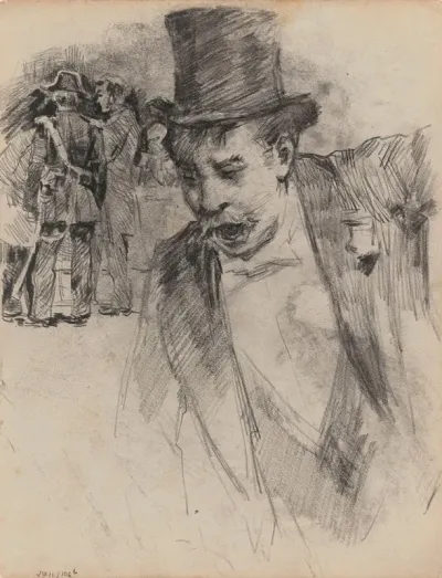 Gentleman In Top Hat