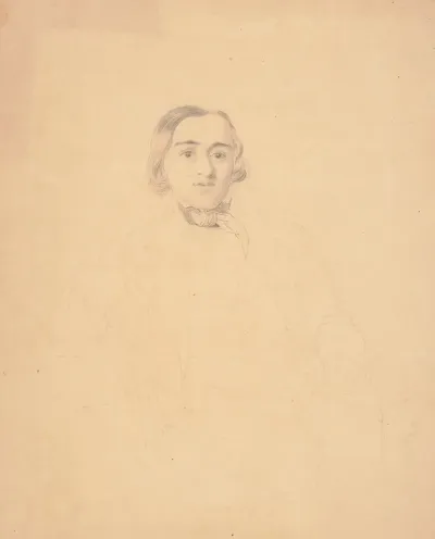 Gentleman Seated Head And Face Full