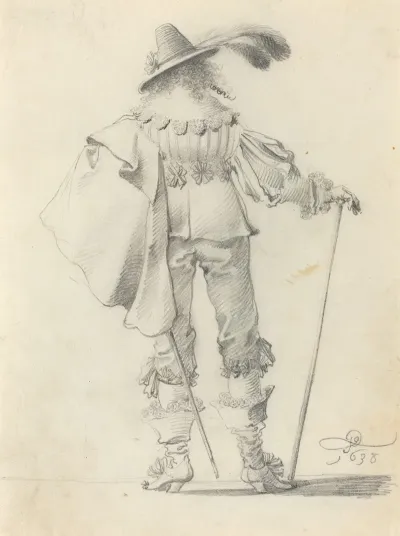 Gentleman Seen From Behind